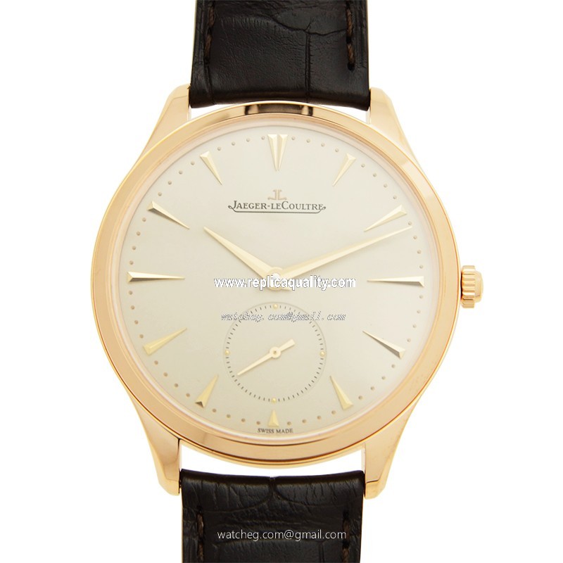 Jaeger-Lecoultre MASTER ULTRA THIN Q1272510 Automatic 18kt Rose Gold Beige