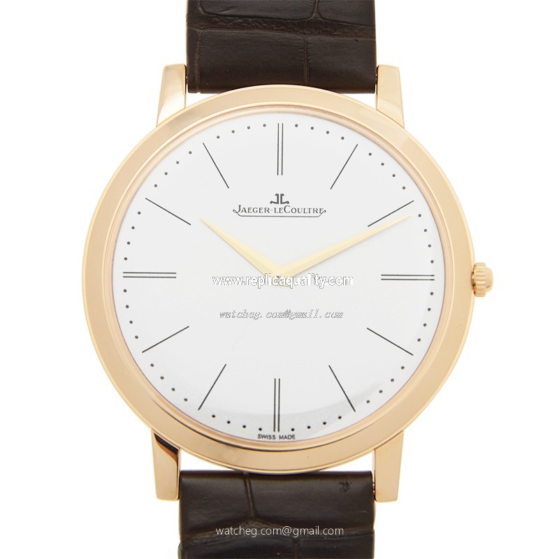 Jaeger-Lecoultre MASTER ULTRA THIN Q1292520 Manual Wind 18kt Rose Gold White