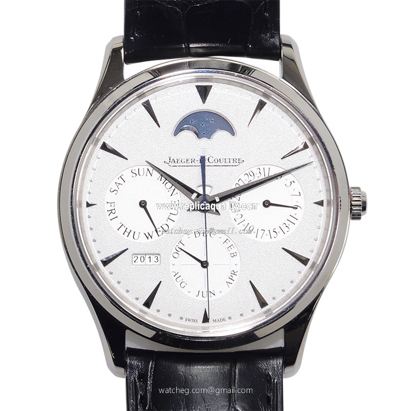 Jaeger-Lecoultre MASTER ULTRA THIN Q1303520 Automatic 18kt White Gold Silver