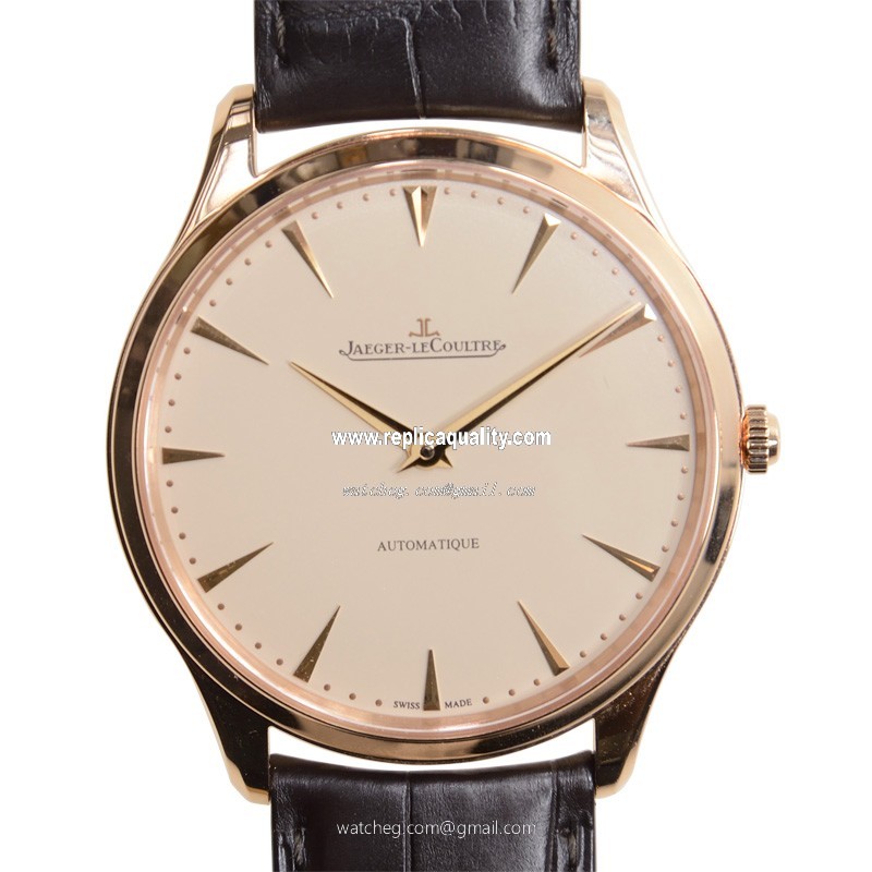 Jaeger-Lecoultre MASTER ULTRA THIN Q1332511 Automatic 18kt Rose Gold Beige