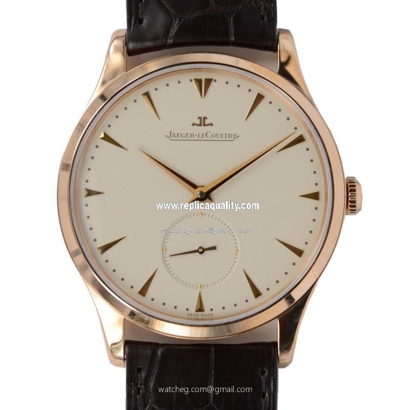 Jaeger-Lecoultre MASTER ULTRA THIN Q1352420 Automatic 18kt Rose Gold Beige