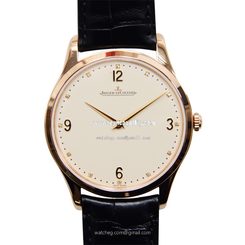 Jaeger-Lecoultre MASTER ULTRA THIN Q1352522 Automatic 18kt Rose Gold Beige