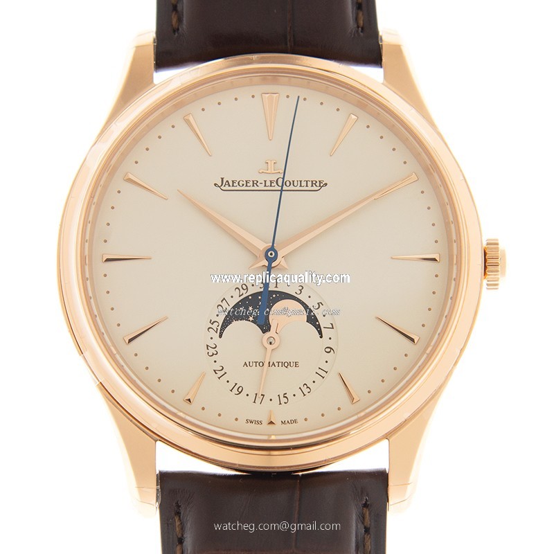 Jaeger-Lecoultre MASTER ULTRA THIN Q1362510 Automatic 18kt Rose Gold Beige