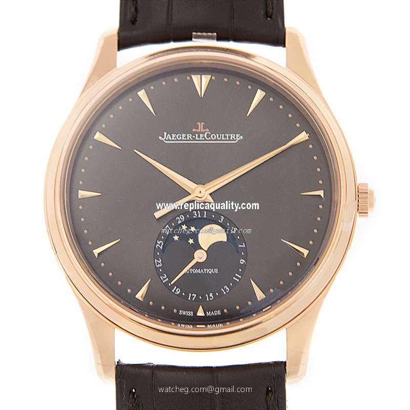 Jaeger-Lecoultre MASTER ULTRA THIN Q136255J Automatic 18kt Rose Gold Black