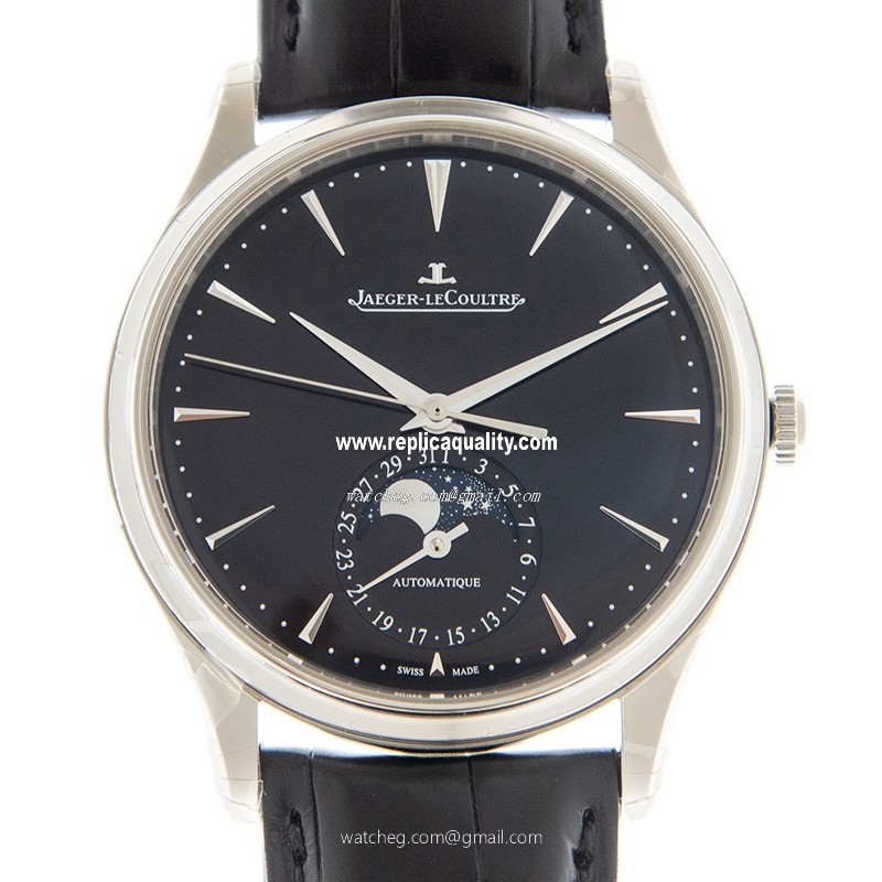 Jaeger-Lecoultre MASTER ULTRA THIN Q1368471 Automatic Stainless Steel Black