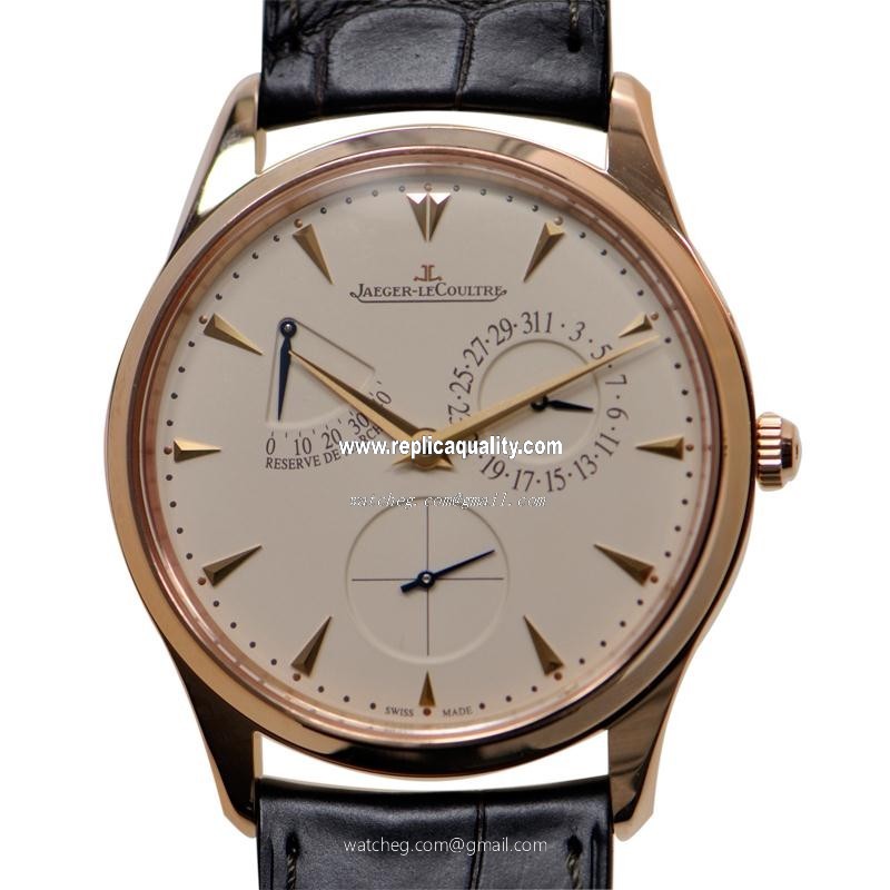 Jaeger-Lecoultre MASTER ULTRA THIN Q1372520 Automatic 18kt Rose Gold Beige