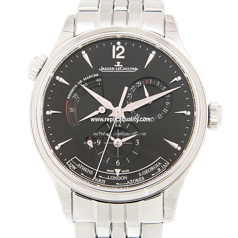 Jaeger-Lecoultre MASTER ULTRA THIN Q1428171 Automatic Stainless Steel Black