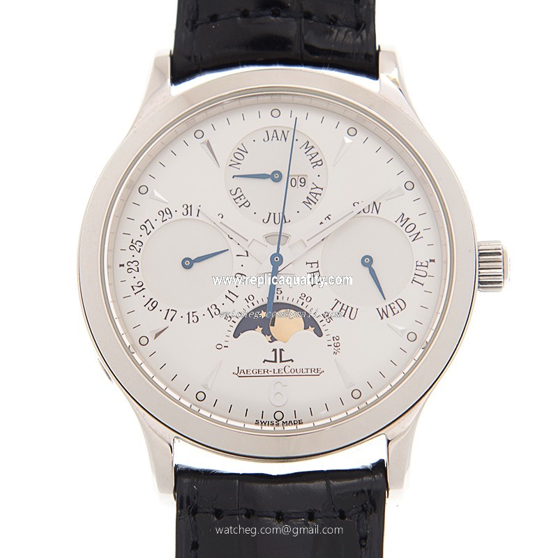 Jaeger-Lecoultre MASTER ULTRA THIN Q149842A Automatic Stainless Steel Silvery & White