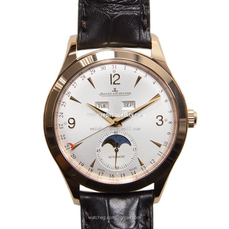Jaeger-Lecoultre MASTER ULTRA THIN Q1552520 Automatic 18kt Rose Gold Silver