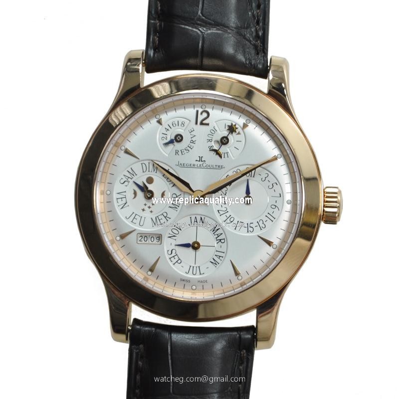 Jaeger-Lecoultre MASTER ULTRA THIN Q161242F Automatic 18kt Rose Gold Silver
