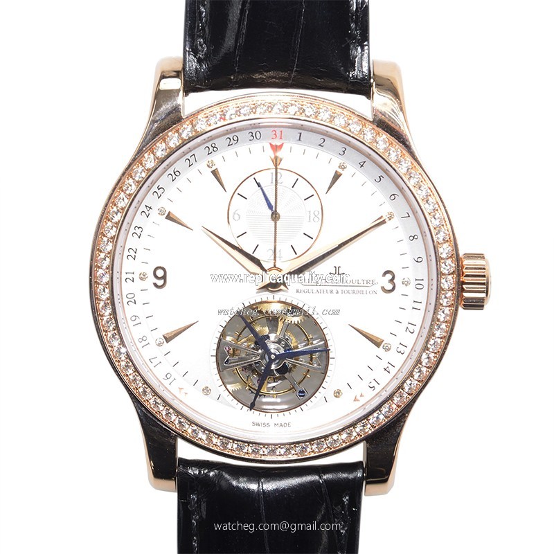Jaeger-Lecoultre MASTER ULTRA THIN Q1652401 Automatic 18kt Rose Gold & Diamonds Silver
