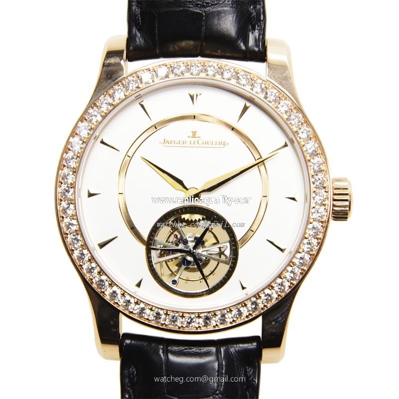 Jaeger-Lecoultre MASTER ULTRA THIN Q1662405 Automatic 18kt Rose Gold & Diamonds Silver