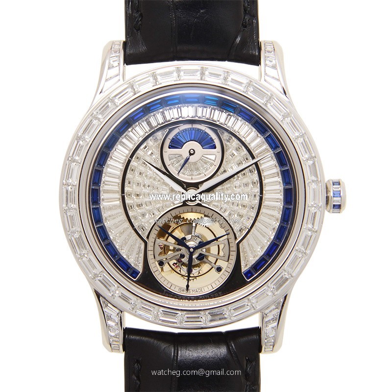 Jaeger-Lecoultre MASTER ULTRA THIN Q1663416 Automatic 18kt White Gold & Diamond Silver