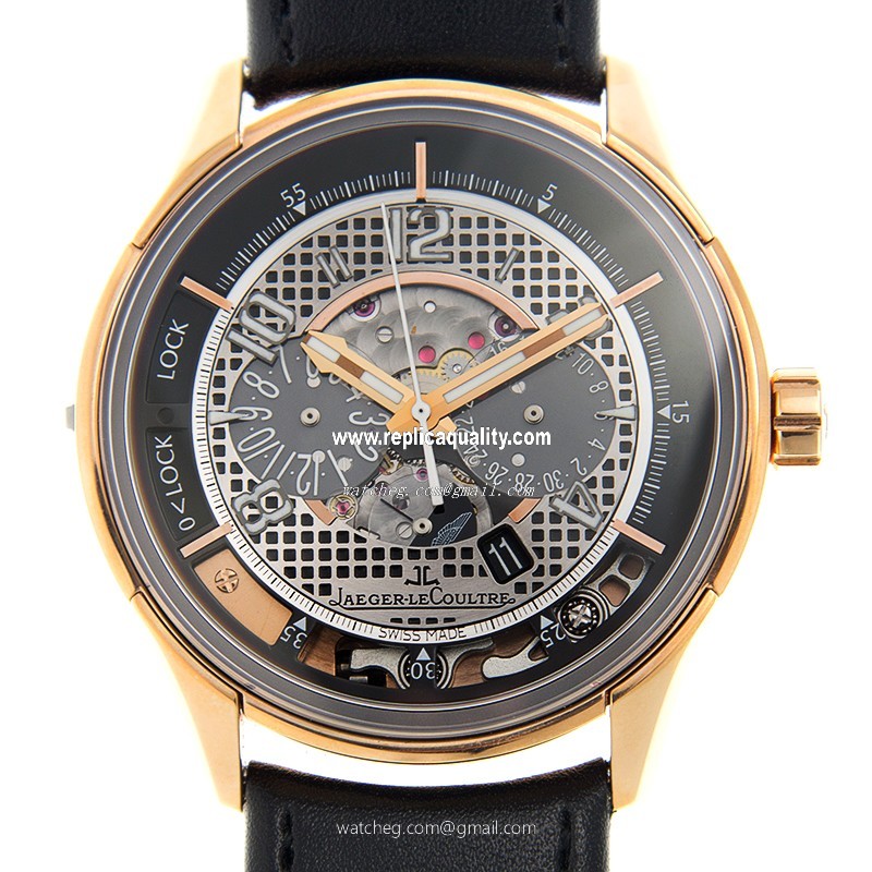 Jaeger-Lecoultre MASTER ULTRA THIN Q1972472 Automatic 18kt Rose Gold Silver