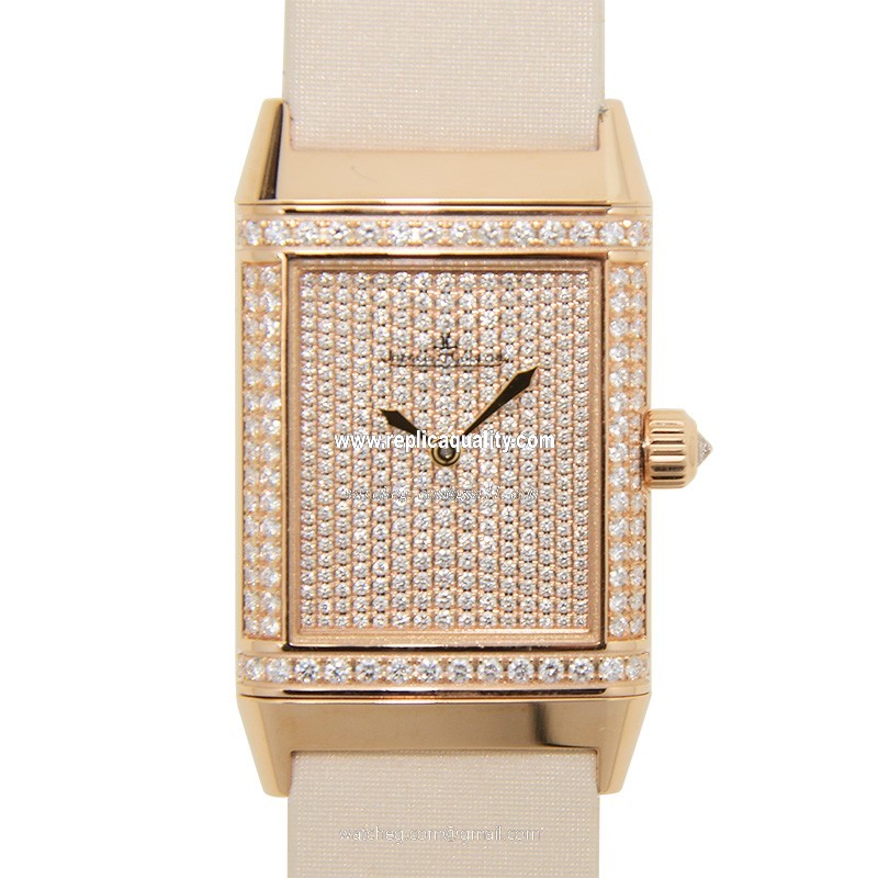 Jaeger-Lecoultre REVERSO Q2562407 Manual Wind 18kt Rose Gold & Diamonds Gold