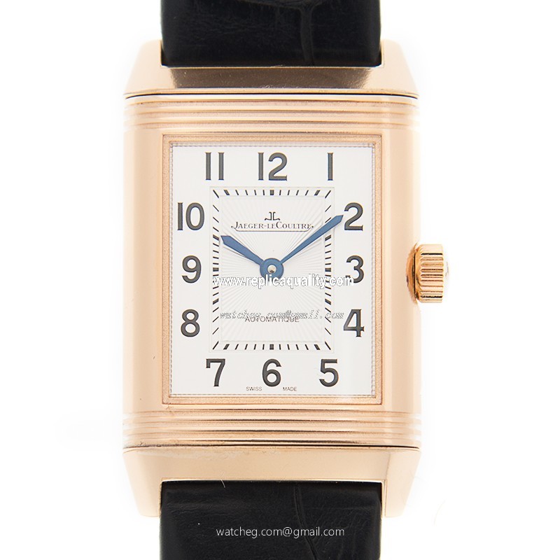 Jaeger-Lecoultre REVERSO Q2572420 Automatic 18kt Rose Gold Silver