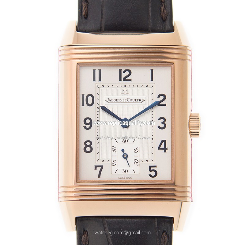 Jaeger-Lecoultre REVERSO Q2702521 Manual Wind 18kt Rose Gold Silvery & White