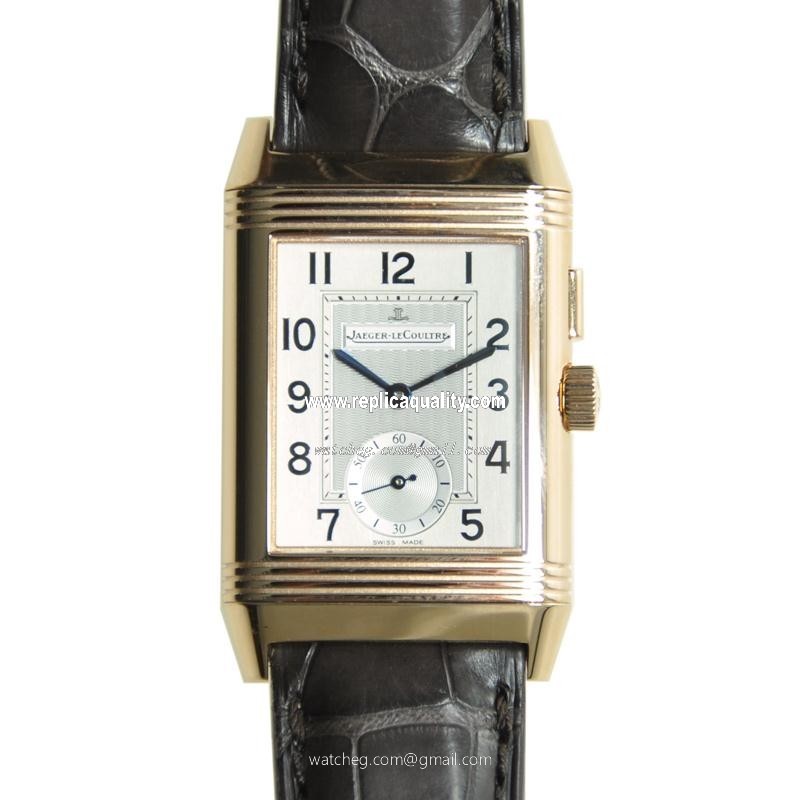 Jaeger-Lecoultre REVERSO Q2712410 Manual Wind 18kt Rose Gold Silver