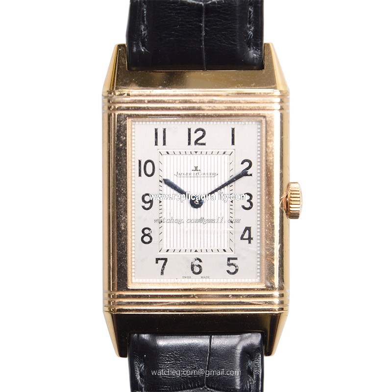 Jaeger-Lecoultre REVERSO Q2782520 Manual Wind 18kt Rose Gold Silvery & White