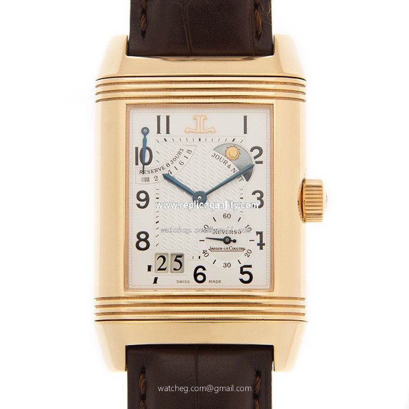 Jaeger-Lecoultre REVERSO Q3002420 Manual Wind 18kt Rose Gold Silvery & White