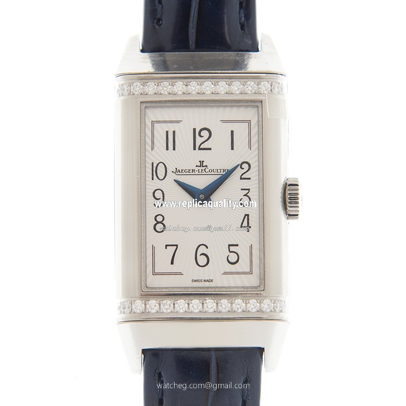Jaeger-Lecoultre REVERSO Q3348420 Manual Wind Stainless Steel & Diamonds Silver