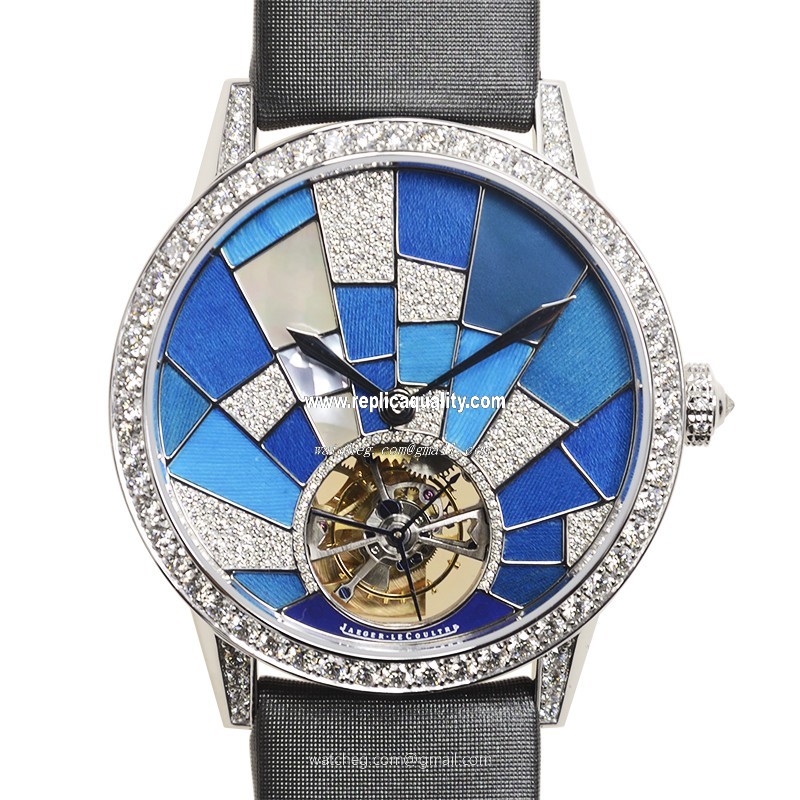 Jaeger-Lecoultre RENDEZ VOUS Q3413405 Automatic 18kt White Gold & Diamond Blue