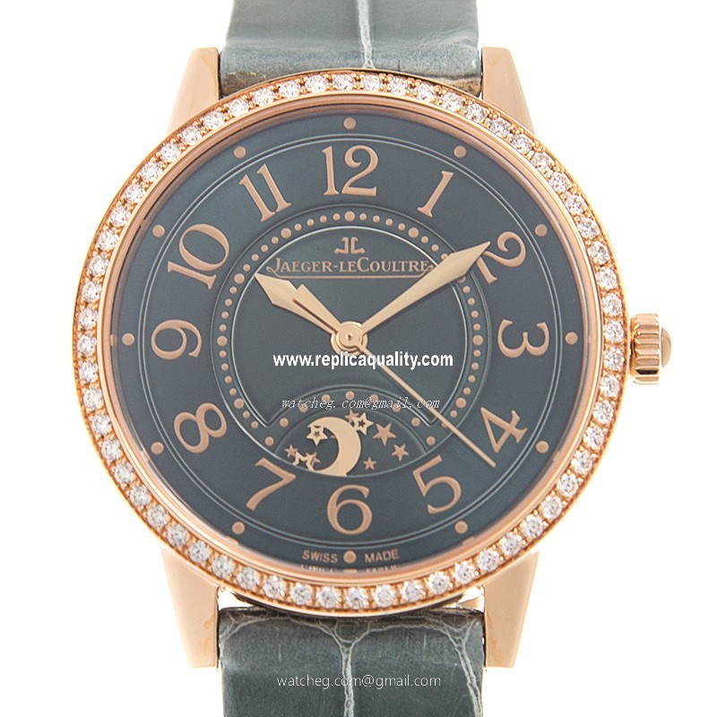 Jaeger-Lecoultre RENDEZ VOUS Q3442450 Automatic 18kt Rose Gold & Diamonds Gray