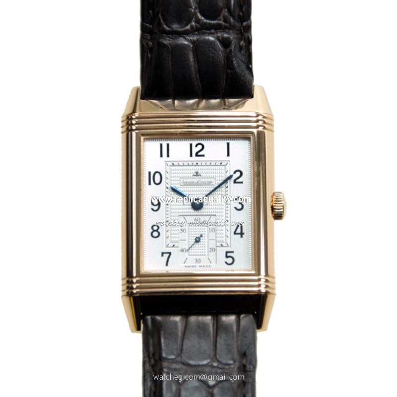 Jaeger-Lecoultre REVERSO Q3732420 Manual Wind 18kt Rose Gold Silvery & White
