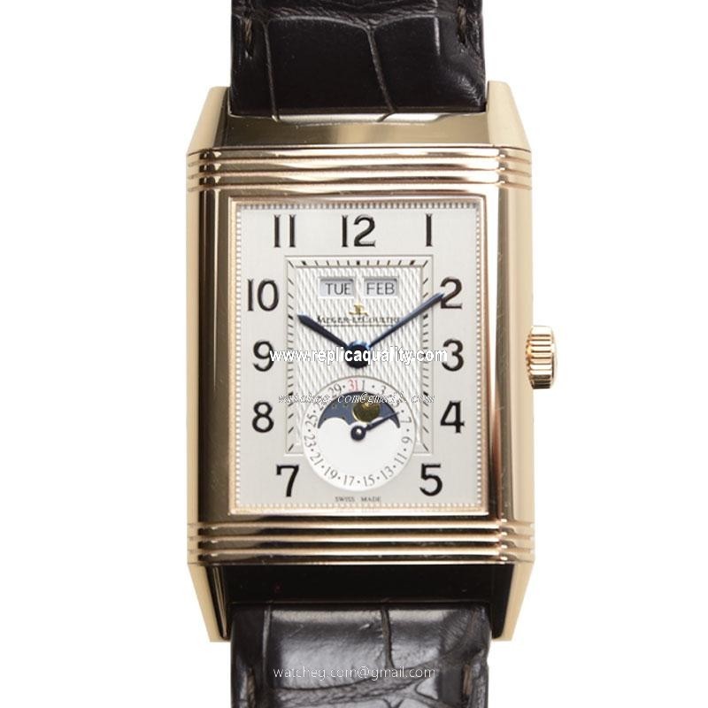 Jaeger-Lecoultre REVERSO Q3752520 Manual Wind 18kt Rose Gold Silver