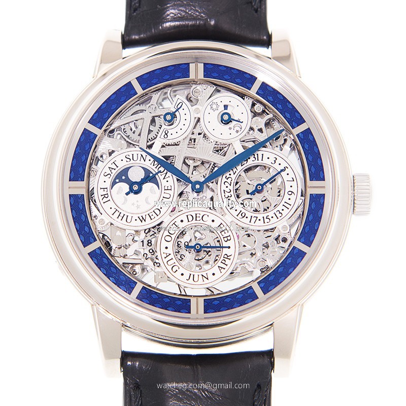 Jaeger-Lecoultre MASTER ULTRA THIN Q50635SQ Manual Wind 18kt White Gold Silver