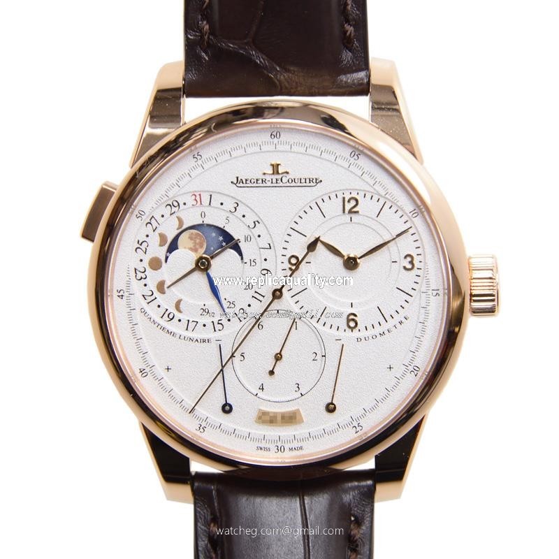 Jaeger-Lecoultre DUOMETRE Q6042521 Manual Wind 18kt Rose Gold White