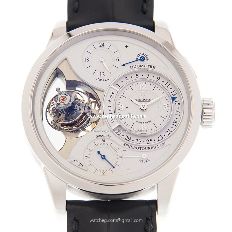 Jaeger-Lecoultre DUOMETRE Q6056590 Manual Wind 950 Platinum Silver