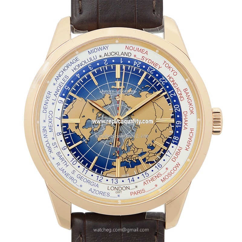 Jaeger-Lecoultre GEOPHYSIC Q8102520 Automatic Rose Gold Blue