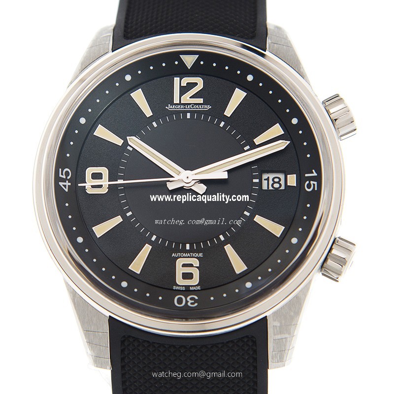Jaeger-Lecoultre POLARIS DATE Q9068670 Automatic Stainless Steel Black