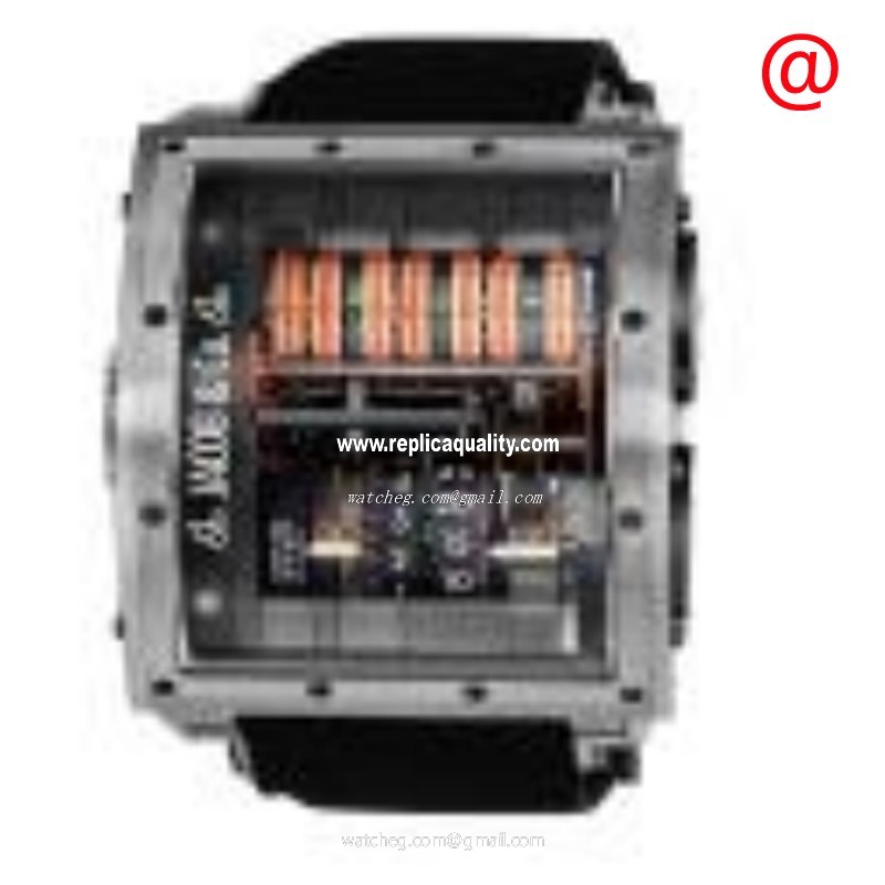 Jacob & Co QUENTTIN QT100.30.NS.AA.ABALA Manual Wind Titanium Silver