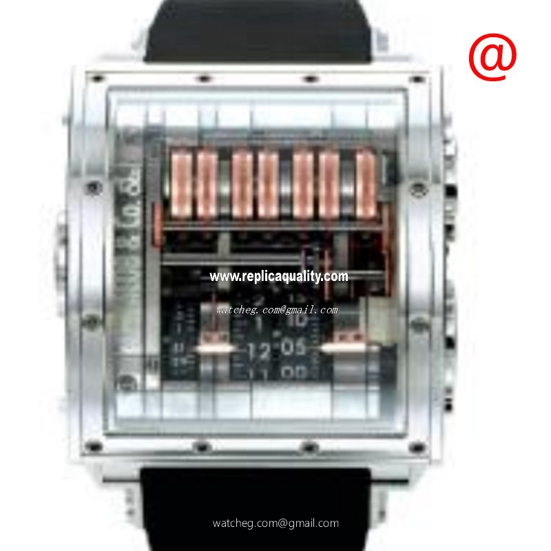 Jacob & Co QUENM Manual Wind Titanium Transparent Skull