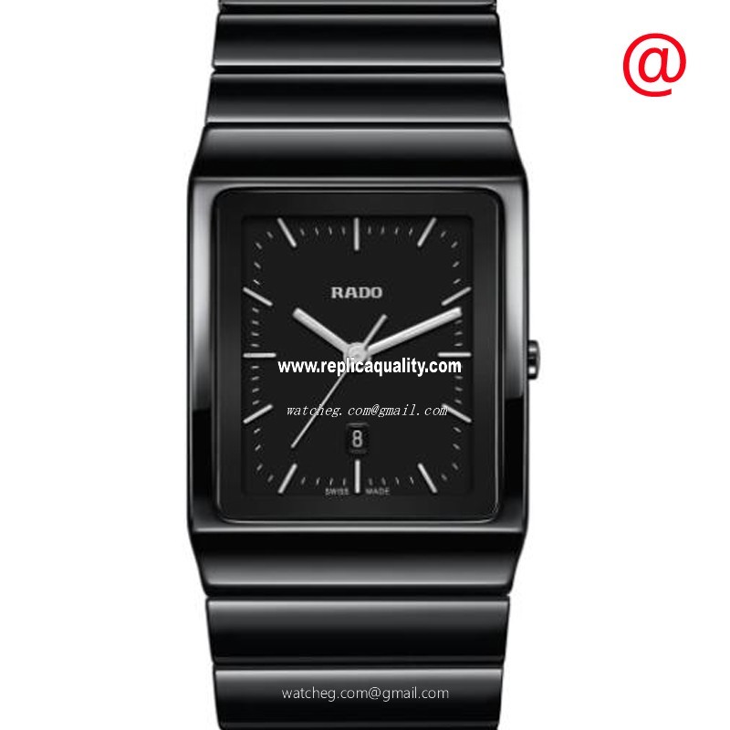 Rado TRUE SQUARE R21700172 Quartz Ceramic Black