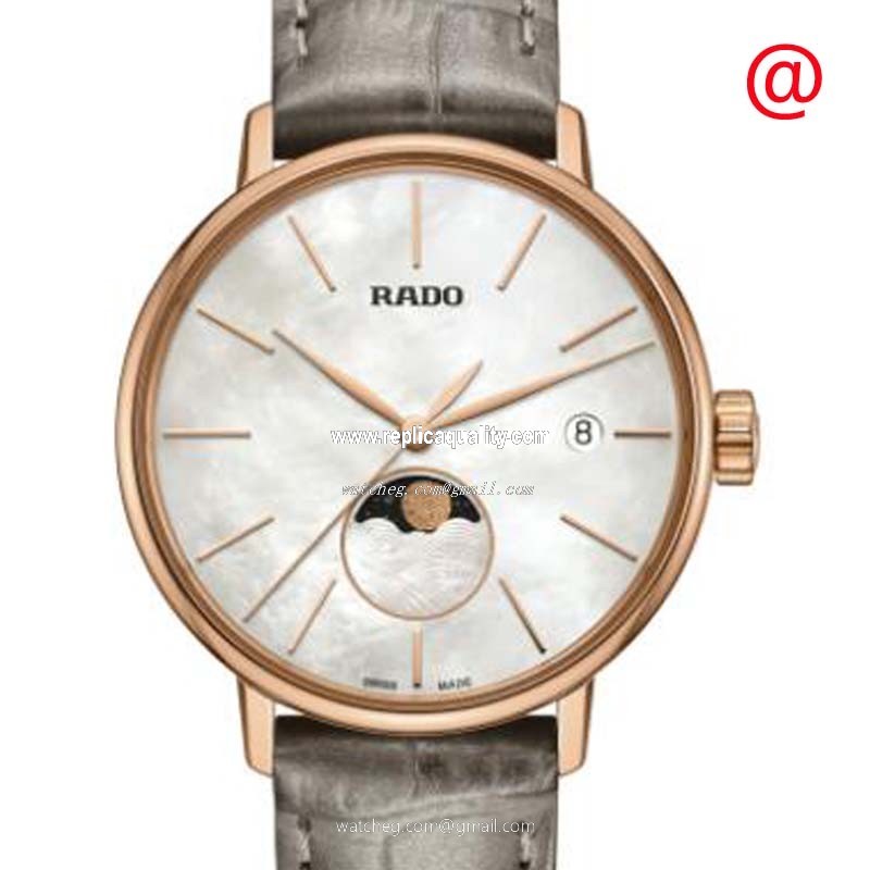 Rado COUPOLE CLASSIC R22885945 Quartz PVD Gold White