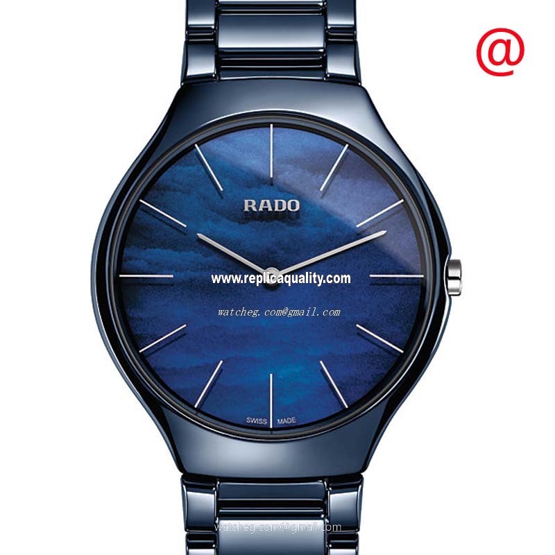Rado TRUE THINLINE R27005902 Quartz Ceramic Blue 