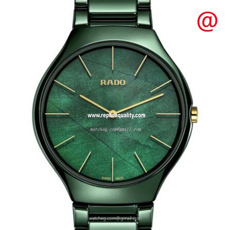 Rado TRUE THINLINE R27006912 Quartz Ceramic Green