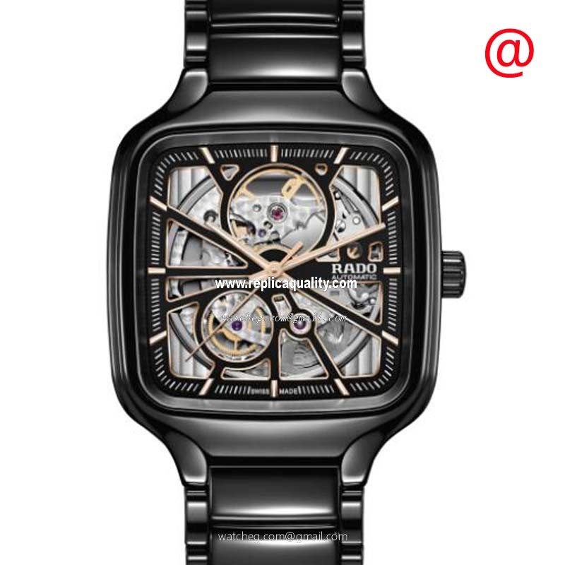 Rado TRUE SQUARE R27086162 Automatic Ceramic Transparent