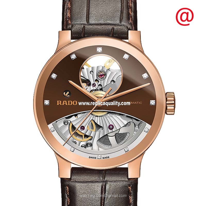 Rado CENTRIX R30248715 Automatic Gold-Plated & Stainless Steel Brown