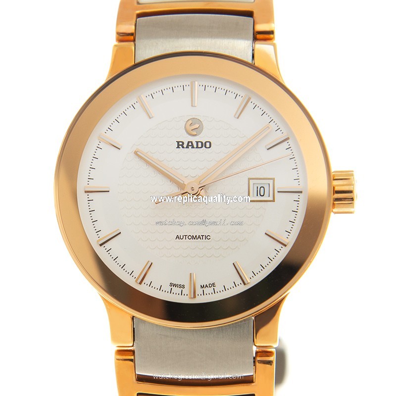 Rado CENTRIX R30954123 Automatic Gold-Plated & Stainless Steel White
