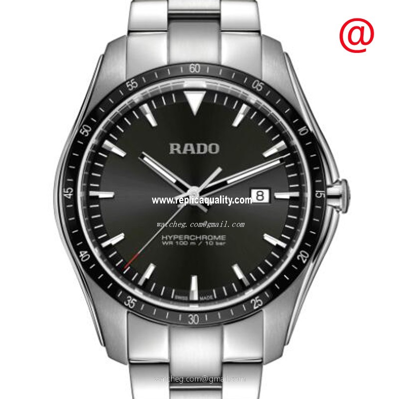 Rado HYPERCHROME R32502153 Quartz Stainless Steel Black