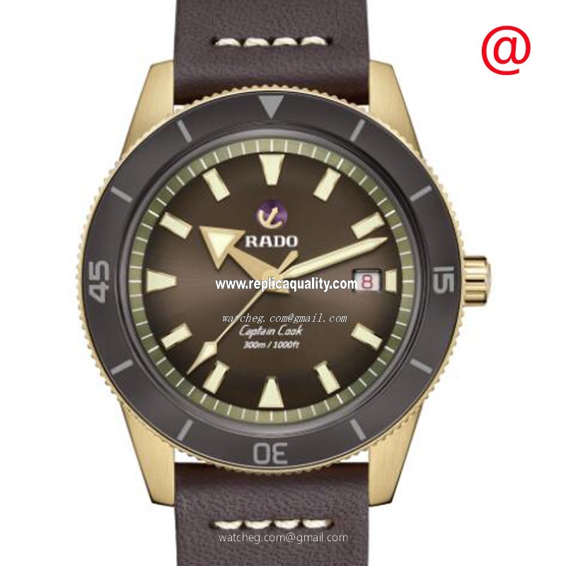 Rado CAPTAIN COOK R32504306 Automatic Bronze Brown