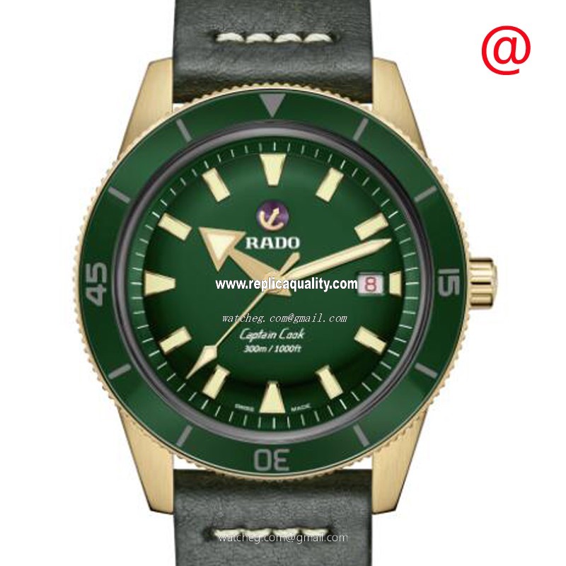 Rado CAPTAIN COOK R32504315 Automatic Brass Green
