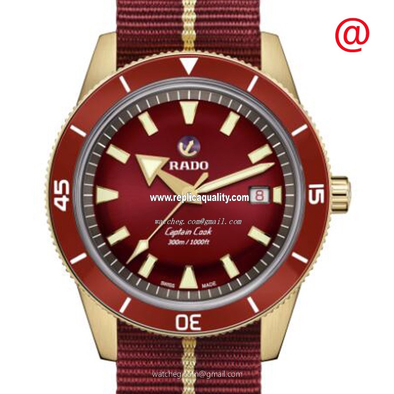 Rado CAPTAIN COOK R32504407 Automatic Bronze Red