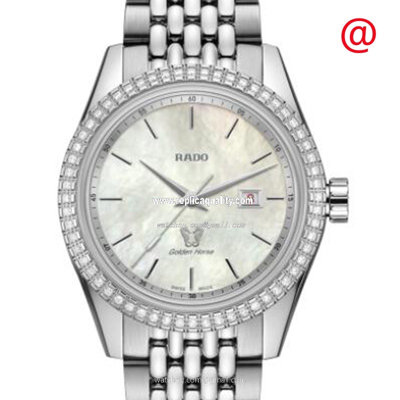 Rado HYPERCHROME R33099918 Quartz Stainless Steel & Diamonds White