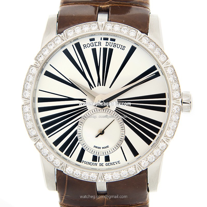 Roger Dubuis EXCALIBUR DBEX0463 Automatic Stainless Steel & Diamonds White