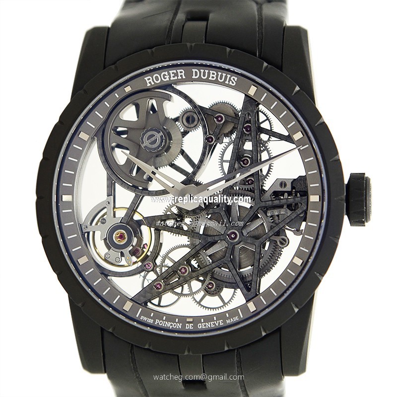 Roger Dubuis EXCALIBUR RDDBEX0473 Automatic Titanium Transparent Skull